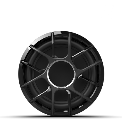 ZERO 10 S4 XZ-B | Wet Sounds Zero Series 10-inch 4Ω High-Output Sealed Enclosure Marine Subwoofer with Black XZ Grille