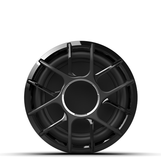 ZERO 10 S4 XZ-B | Wet Sounds Zero Series 10-inch 4Ω High-Output Sealed Enclosure Marine Subwoofer with Black XZ Grille