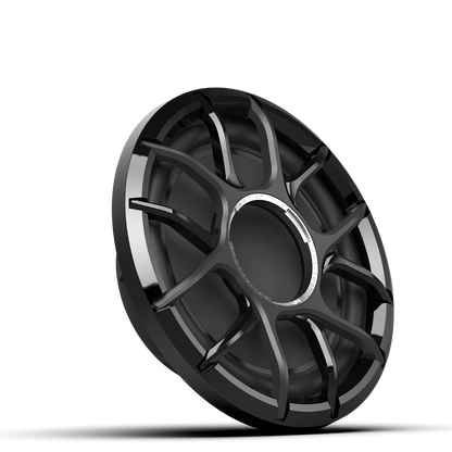 ZERO 12 S4 XZ-B | Wet Sounds Zero Series 12-inch 4Ω High-Output Sealed Enclosure Marine Subwoofer with Black XZ Grille