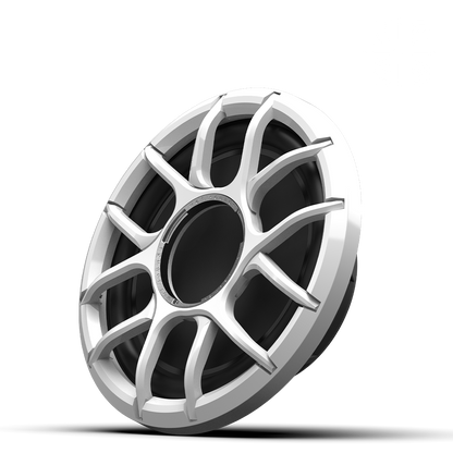 ZERO 12 S4 XZ-W | Wet Sounds Zero Series 12-inch 4Ω High-Output Sealed Enclosure Marine Subwoofer with White XZ Grille