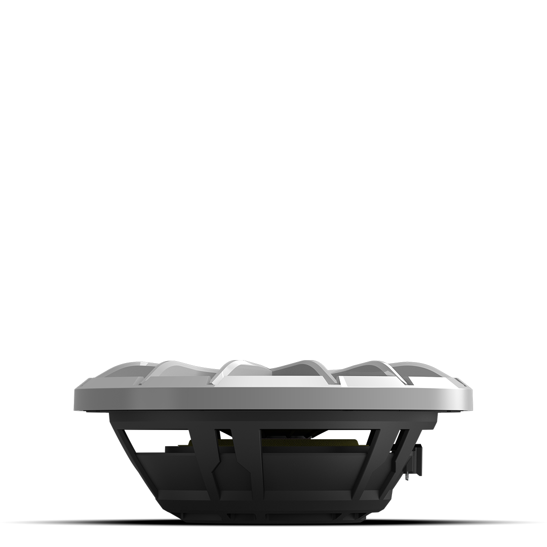 ZERO 12 S4 XZ-W | Wet Sounds Zero Series 12-inch 4Ω High-Output Sealed Enclosure Marine Subwoofer with White XZ Grille