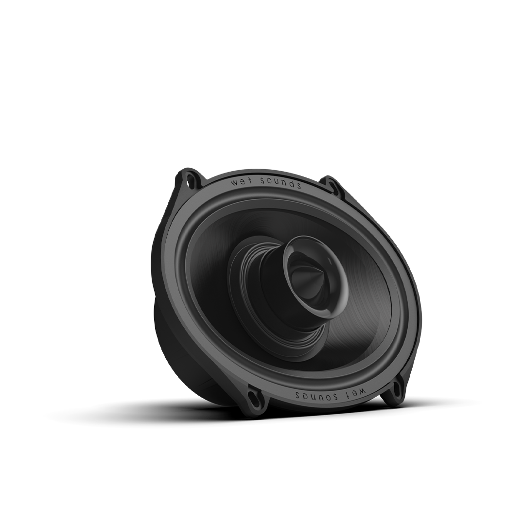 ZERO 57 XZ-B | Wet Sounds Zero Series 5.7-inch High-Output Component Style Coaxial Speakers - Black