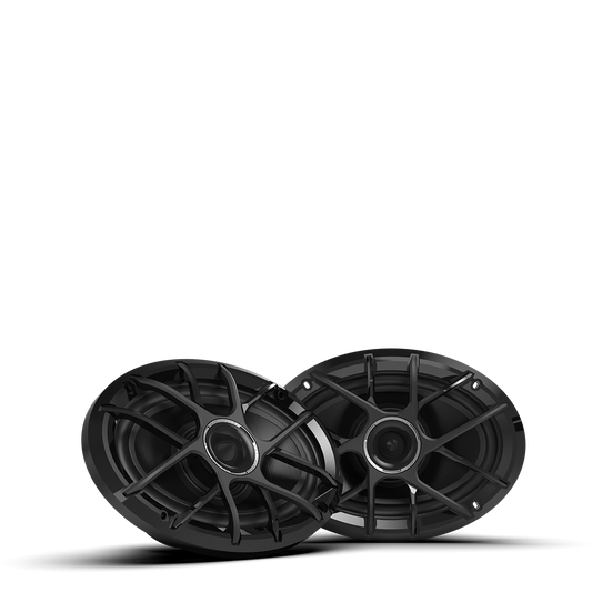 ZERO 69 XZ-B | ZERO Series 6x9 High-Output Marine Coaxial Speakers - Black