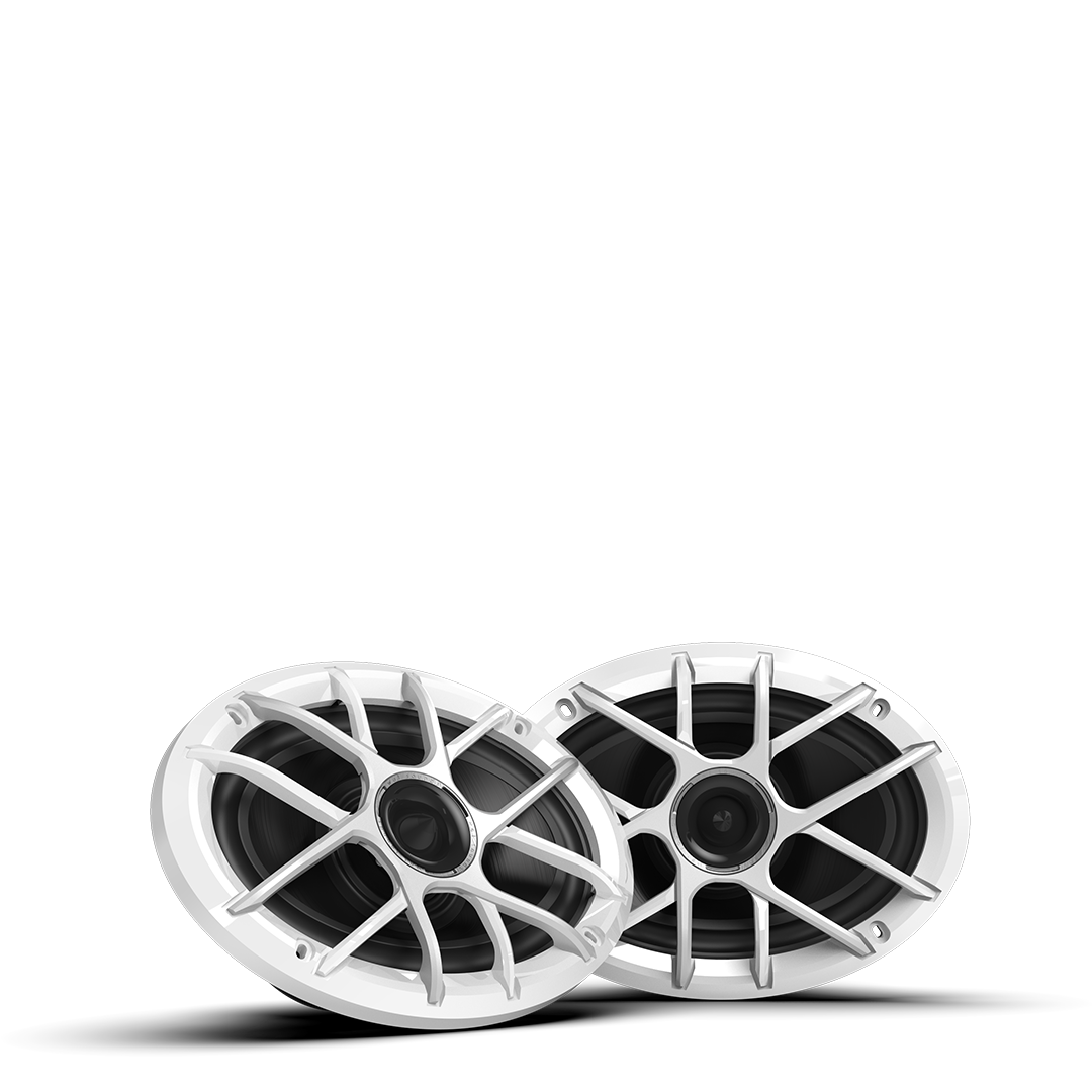ZERO 69 XZ-W | ZERO Series 6x9 High-Output Marine Coaxial Speakers - White