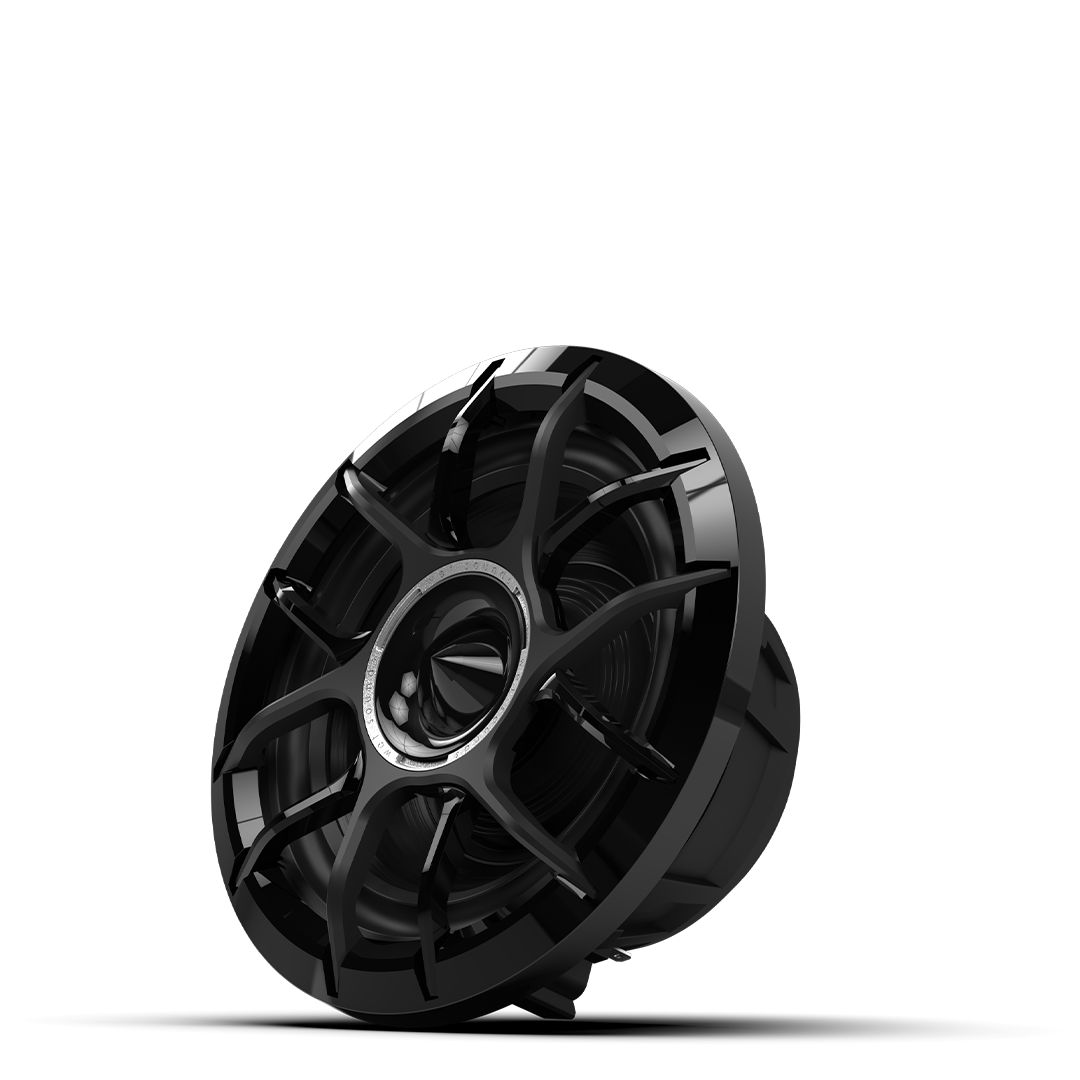 ZERO 6 XZ-B | Zero Series 6.5-inch High-Output Component Style Coaxial Speakers - Black