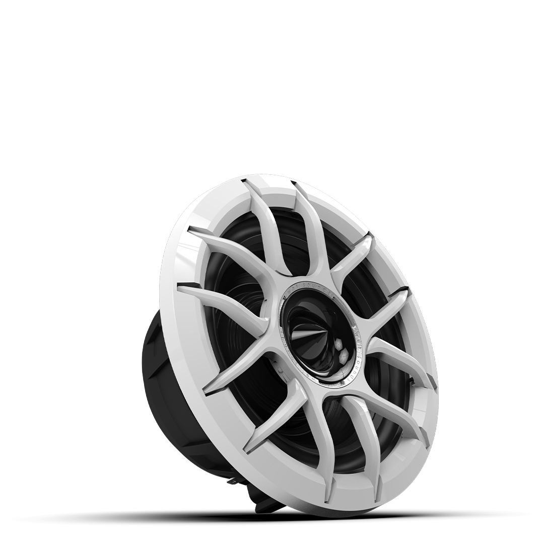 ZERO 6 XZ-W | Zero Series 6.5-inch High-Output Component Style Coaxial Speakers - White