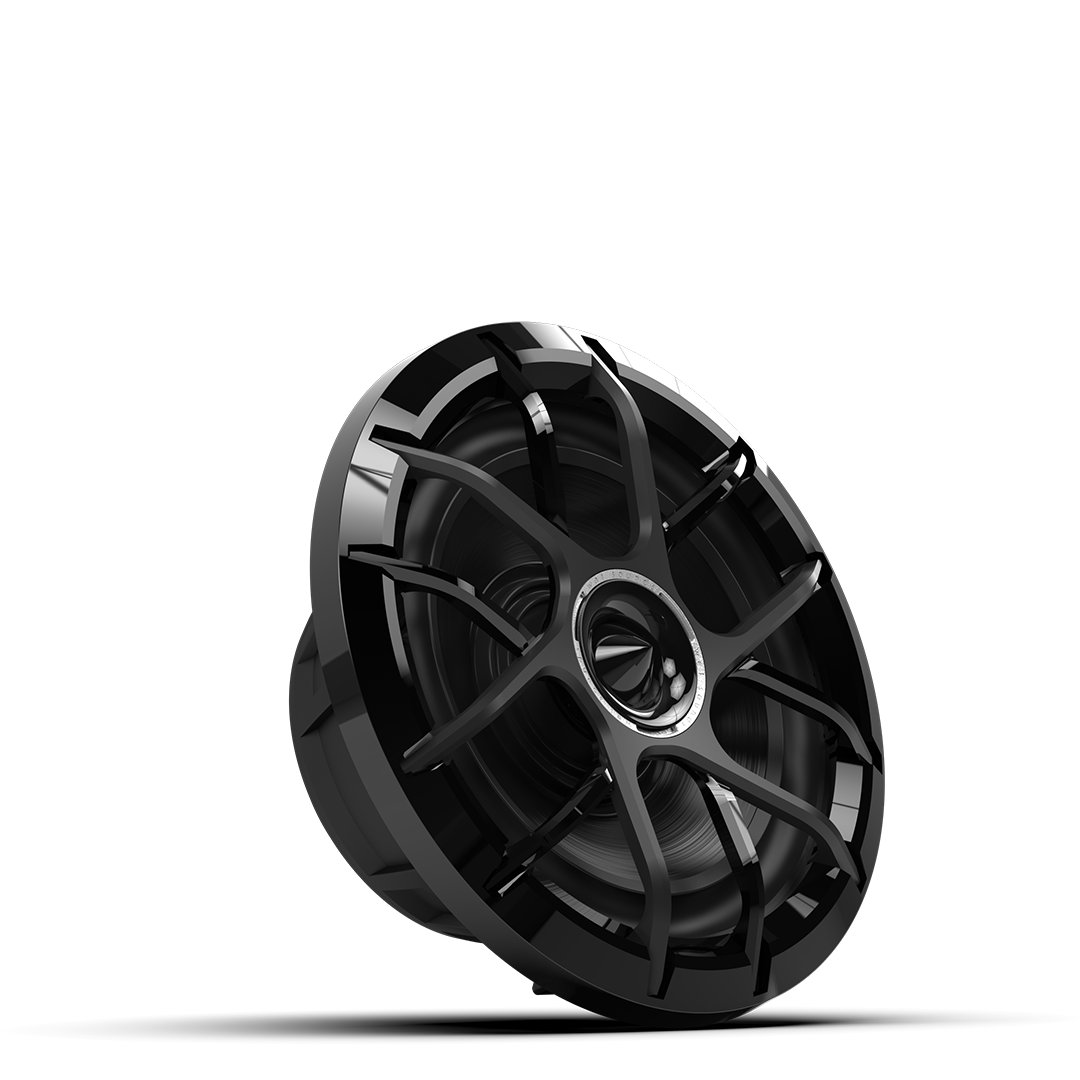 ZERO 8 XZ-B | Zero Series 8-inch High-Output Component Style Coaxial Speakers - Black