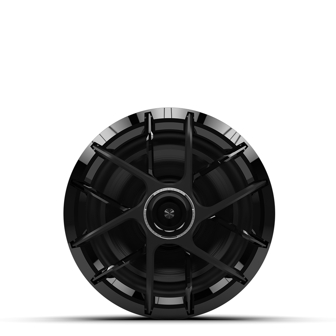 ZERO 8 XZ-B | Zero Series 8-inch High-Output Component Style Coaxial Speakers - Black