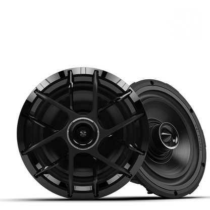ZERO 8 XZ-B | Zero Series 8-inch High-Output Component Style Coaxial Speakers - Black