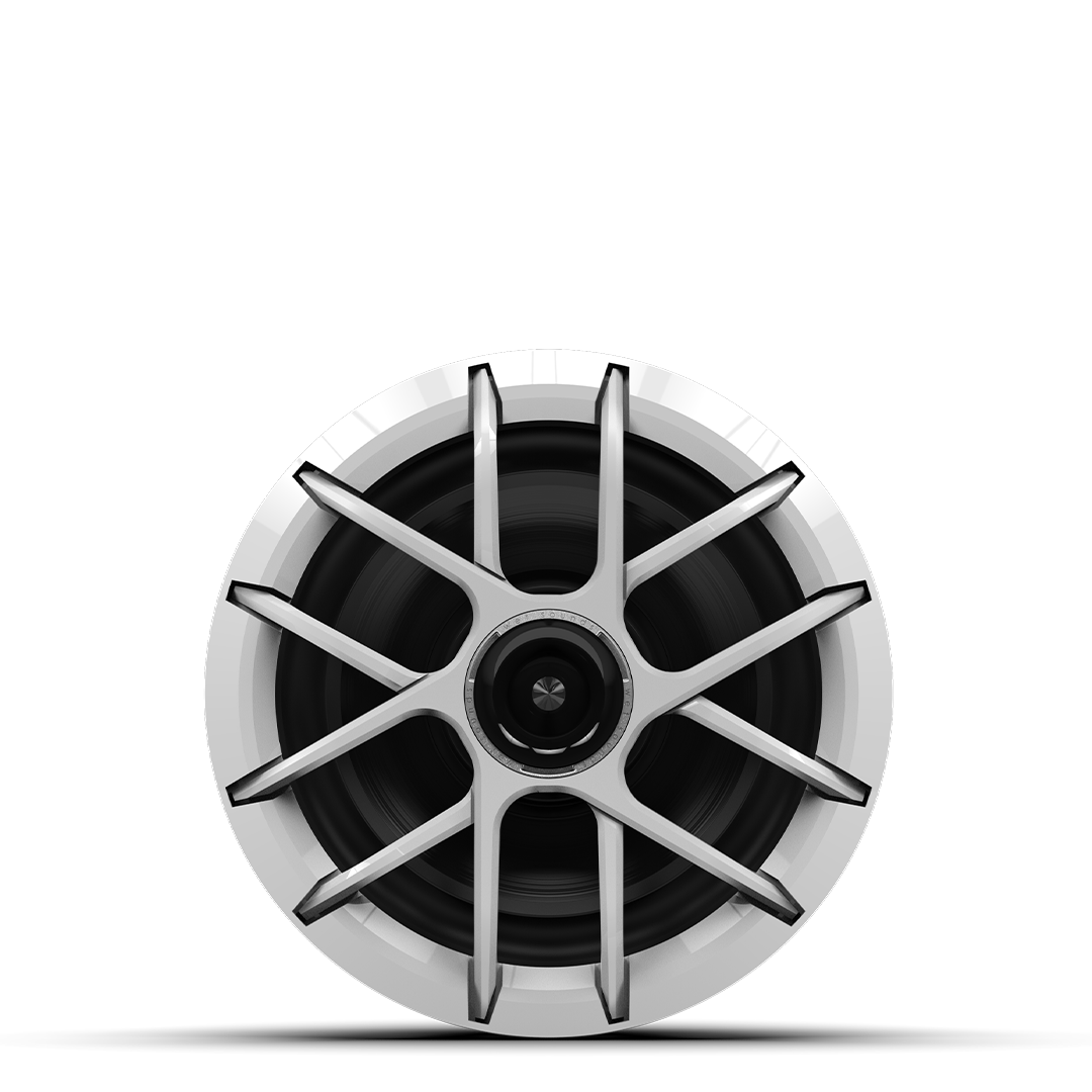 ZERO 8 XZ-W | Zero Series 8-inch High-Output Component Style Coaxial Speakers - White