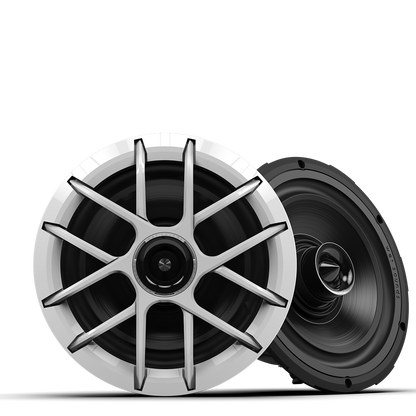 ZERO 8 XZ-W | Zero Series 8-inch High-Output Component Style Coaxial Speakers - White