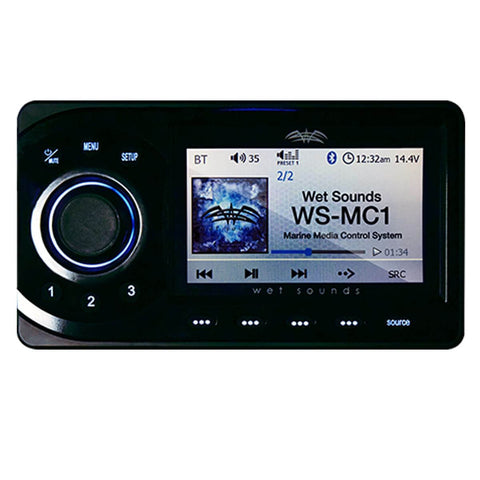 Wet Sounds WS-MC-1  - 4 Zone Marine Media Center